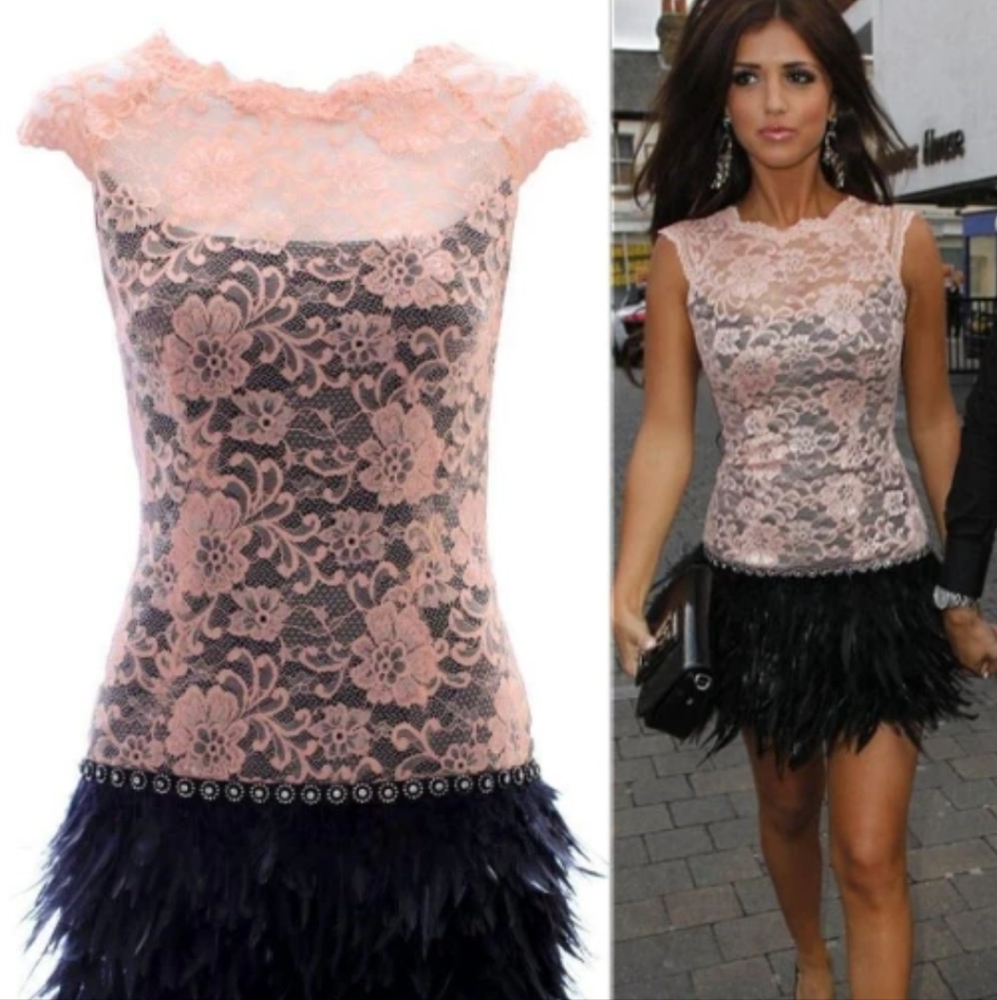 Feather dress